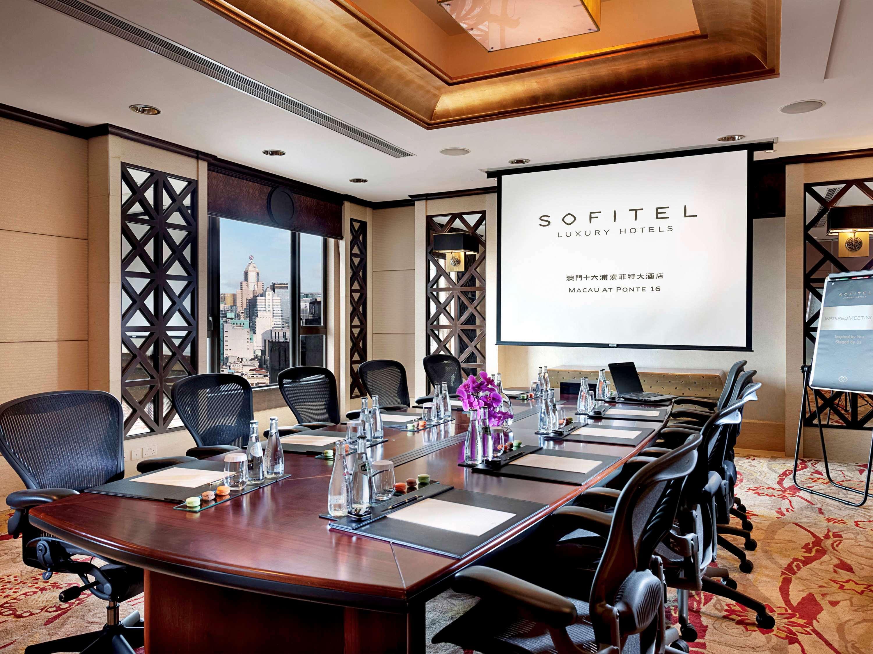 Sofitel Macau At Ponte 16 Otel Dış mekan fotoğraf Meeting room