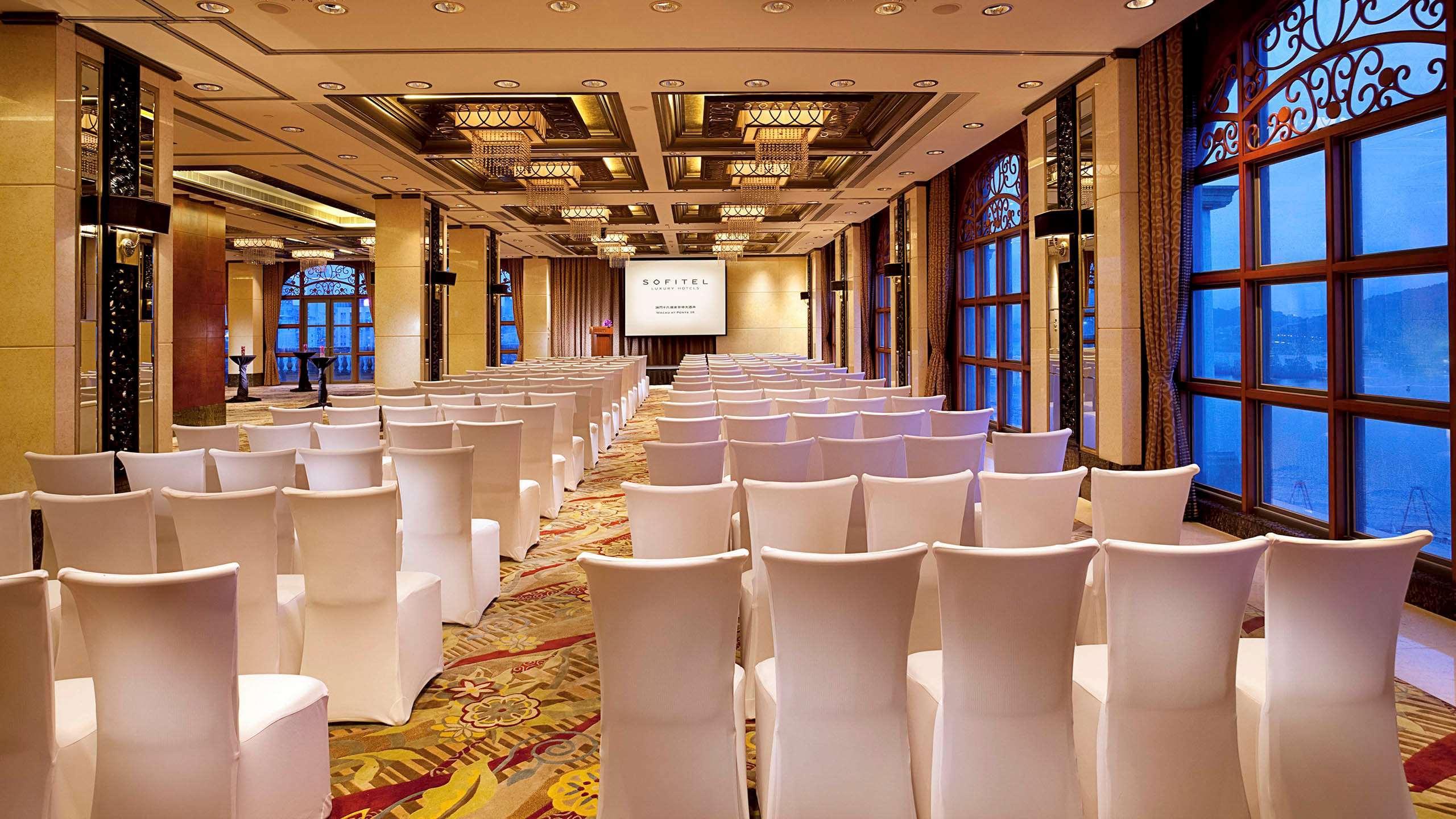 Sofitel Macau At Ponte 16 Otel Dış mekan fotoğraf The ballroom